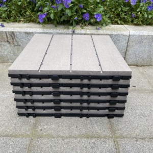 Baldosas para Exterior, Baldosas Flotantes para Terraza, Baldosas Compuestas para Balcón, Aptas para Pies Descalzos, XF-N008 300*300*25 mm - Product Image 3
