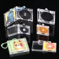 Logo personnalisé idole porte-clés NFC mini album de musique CD étui étiquettes de médias sociaux