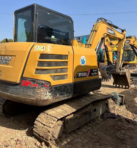 Excavadora Usada Sany SY55U de 5 Toneladas con Pocas Horas de Trabajo, Mini Excavadora Hidráulica de Cadenas Usada en Venta con Alta Calidad - Product Image 5