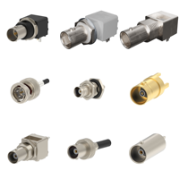 Conector Coaxial RF 731750050, Conector Triaxial Recto de 3 Ranuras, Abrazadera TWC-78-2 y TWC-124-2, Cable, Cuerpo de Latón Niquelado B
