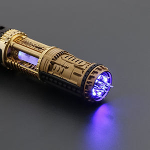 TXQSABER Nouveau <span class=keywords><strong>Sabre</strong></span> <span class=keywords><strong>Laser</strong></span> OBI WAN Kenobi EP4 avec Châssis Métallique et Cristal, Poignée en Laiton Robuste pour Duel, Sabres <span class=keywords><strong>Haut</strong></span> <span class=keywords><strong>de</strong></span> <span class=keywords><strong>Gamme</strong></span>, Jouets Cadeaux, Épée <span class=keywords><strong>Laser</strong></span> - Product Image 4