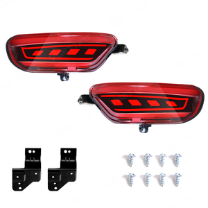 Fumo rosso luce posteriore paraurti auto per Mazda CX-5 <span class=keywords><strong>CX5</strong></span> 2018 2019 2020 BrakeTurn luce LED riflettore di coda - Product Image 6