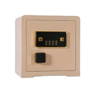 Luoyang klassische Einzahlungskasse elektronischer digitaler Sicherheits-Sicherheitsbox goldene Glitzer-Stahl-Sicherbox
