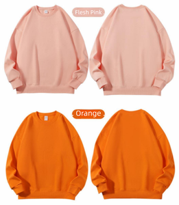 Sweat-shirt épais en molleton bouclette 380g pour jeunes garçons et filles, pull vierge en gros, fabricant de sweats à logo personnalisé - Product Image 4