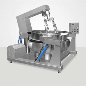 自动工业电动燃气行星烹饪搅拌机夹套水壶炒锅新奶酪肉酱面包轴承 - Product Image 1