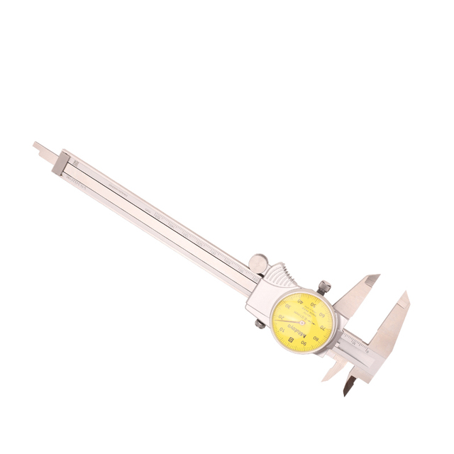 Japan Mitutoyo Dial Caliper 505-732 0~150mm,0.01mm, ±0.02mm DIAL CALIPER  Precision Measuring Tool for Industrial/Mechanical Use