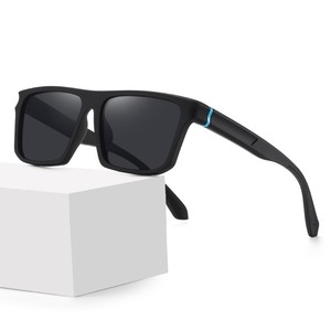 QSKY expédition rapide hommes TR90 cadre carré lunettes de soleil conduite de nuit polarisé TAC lentille sécurité soleil lunettes de soleil - Product Image 3