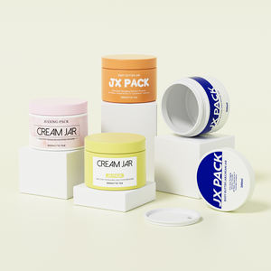 Boca ancha, 250ml, 300ml, 8oz, contenedor vacío mate para exfoliante de azúcar, tarros de mantequilla para crema corporal cosmética de plástico esmerilado personalizado con tapa - Product Image 6