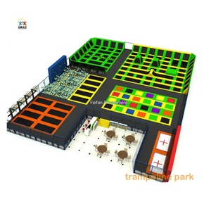 <span class=keywords><strong>Cama</strong></span> Elástica Profesional <span class=keywords><strong>para</strong></span> Parque de Diversiones, Parque de Trampolines Interior <span class=keywords><strong>para</strong></span> Niños y Adultos, Unisex, 1 Juego, 1 Año - Product Image 3