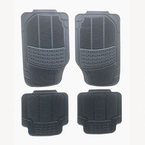 Tapis de voiture en PVC à motif œil de vache, 4 pièces, antidérapant et imperméable, produit exclusif pour le commerce électronique international - Product Image 2