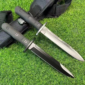 มีดสแตนเลส ER 3809 ด้ามจับ G10 แบบกำหนดเอง สำหรับงาน DIY ODM และ OEM พร้อมด้ามจับยาง - Product Image 5