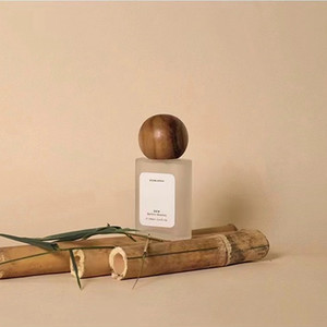 Chai xịt nước hoa thủy tinh trống 30ml 50ml, bao bì sang trọng mới, nắp tròn gỗ beech walnut, mờ, cao cấp, với vòi xịt bạc - Product Image 6