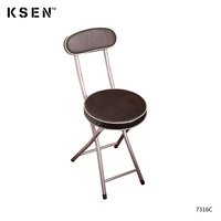 Chaise pliante portable de banquet en gros d'usine, tables et chaises de restaurant d'extérieur, chaise pliante rétro en métal personnalisée