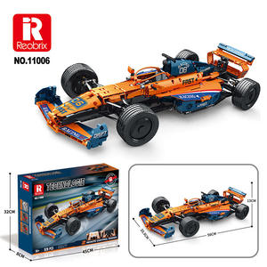 Reobrix 11006 11007 Gt500 Série 1:8 Voiture de course F1 RC, modèle de blocs de construction 928 pièces, jouet éducatif technique, cadeau de festival - Product Image 6