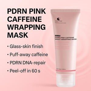 Mascarilla facial reafirmante con niacinamida, PDRN y cafeína rosa, mejorada por fábrica OEM/ODM - Product Image 4