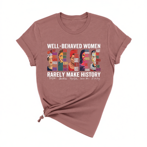 T-Shirt da Donna Femminista, Vestibilità Regolare, Girocollo, 100% Cotone, Jersey Stampato, Manica Corta, Per Tutte le Stagioni, Abbigliamento Casual - Product Image 1