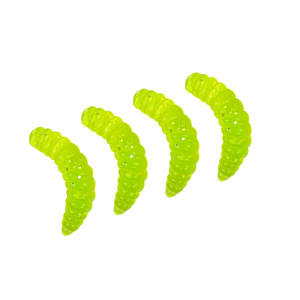 2cm bánh mì Worm Bait mềm nhựa Bug Bionic Grubs cá hồi thu hút mềm Mồi Câu Cá - Product Image 2