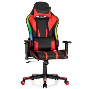 Chaise de jeu de qualité supérieure, directement de l'usine AJUNION, réglable en hauteur, ergonomique, chaise de bureau, chaise de course avec soutien <span class=keywords><strong>lombaire</strong></span> pour les joueurs - Product Image 1