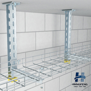 Bandeja de Cables de Malla de Alambre HDG Anticorrosiva, Canasta Galvanizada por Inmersión en Caliente para Ambientes Húmedos y Aplicaciones en Exteriores - Product Image 3