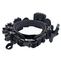 Nouvel ensemble de ceinture tactique MOLLE réglable en nylon pour l'extérieur, sac banane haute résistance, sept pièces assorties au choix, TJ-OUTDOORS Chasse