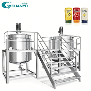 Homogénéisateur et mélangeur de mayonnaise et de beurre de cacahuète GUANYU en acier inoxydable haute pression avec moteur, engrenage et roulement - Product Image 1