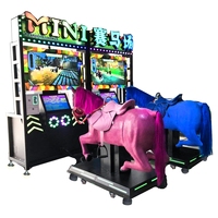 Simulateur d'exercice équestre, machine de jeu de course de chevaux, jeu d'arcade de course de chevaux, personnalisé en anglais