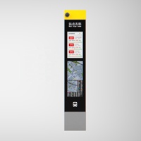 Señalización Digital Inteligente para Ciudades, Pantalla Táctil LCD para Exteriores, Información en Tiempo Real para Paradas de Autobús