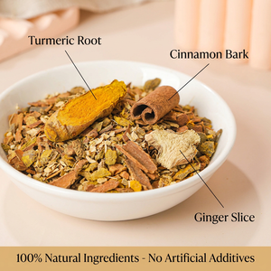 Té Herbal Natural Defenses al por Mayor: Mezcla <span class=keywords><strong>de</strong></span> Cúrcuma, Jengibre y Canela para Calor y Apoyo Digestivo, 30 Bolsitas <span class=keywords><strong>de</strong></span> Té - Product Image 2