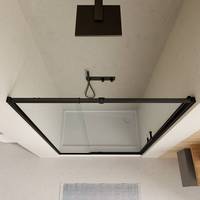 Chine Usine Personnalisé Salle De Bains Cabine De Douche Pivot Porte De Douche En Verre Trempé