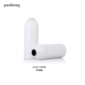Bouteille en aluminium vide à épaule ronde de 66 mm pour mousse de douche et extincteur - Bombe aérosol haute pression personnalisée OEM - Product Image 2