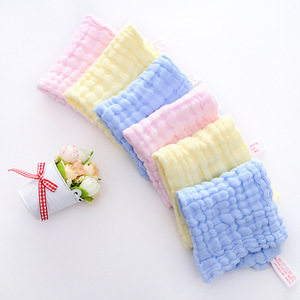 Toalla de bebé de limpieza facial de muselina de algodón 100%, paño de lavado de regalo tejido <span class=keywords><strong>para</strong></span> uso en el baño - Product Image 1