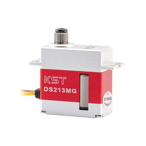 Offre Spéciale KST DS213MG V8.0 3.0Kgf.cm 0.07sec Micro Servo à Engrenages Métalliques Moteur Sans Noyau DC4.8V-6.0V 2BB pour Avion RC, Planeur et Hélicoptère - Product Image 3
