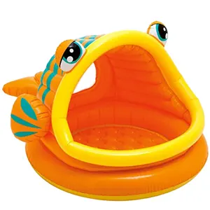 Piscine gonflable personnalisée en forme de poisson paresseux <span class=keywords><strong>pour</strong></span> bébé, piscine <span class=keywords><strong>pour</strong></span> bébé, piscine <span class=keywords><strong>pour</strong></span> bébé avec ombrage - Product Image 1