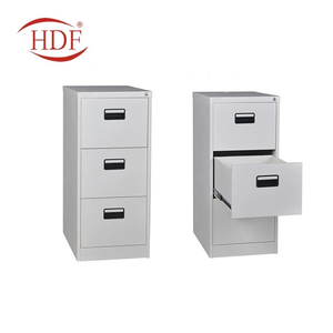 Armoire de rangement métallique à plusieurs tiroirs, facile à assembler, démontable, en métal, 2, 3 ou 4 tiroirs, armoire de classement verticale pour bureau - Product Image 6