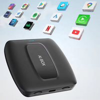 Meihua Boîtier multimédia intelligent de voiture Android 12 de haute qualité 64GB 4GB sans fil Carplay connectivité Android Auto
