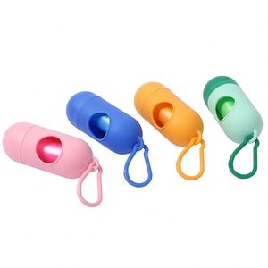 Nouveau design 2026 – Sac biodégradable portable mains libres pour sacs à déjections canines, à fixer au laisse - Product Image 2