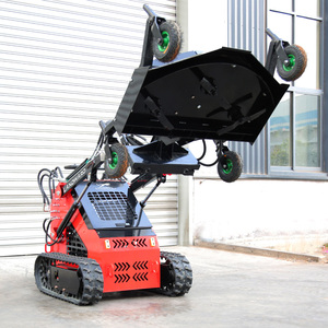 Minicargadora de Ruedas de 500 kg a 1 Tonelada, Bajo Consumo de Combustible, Certificación EPA, Fabricante Chino, Entrega Rápida, Ideal para Jardín - Product Image 3