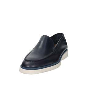 Mocasines de Cuero para Hombre Gino Tagli, Color Azul, Talla 42, Zapatos de Vestir Cómodos - Product Image 5