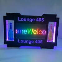 Discoteca Servicio VIP Pantalla Desplazamiento Pantalla Led Cartelera Botella Presentador Signo Aplicación Programable DIY Led Mensaje Sign Board