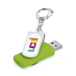 benutzerdefiniertes epoxy-logo schwenk usb 3.0 flash drive 8 gb 16 gb 32 gb 1 tb speicher stick pendrive 64 gb