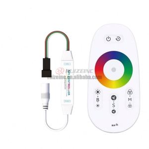 Mini contrôleur de couleur LED Pixel lampe Dream Dimmer 2.4G RF télécommande tactile sans fil pour DC <span class=keywords><strong>5</strong></span>-24V 12V bandes lumineuses adressables - Product Image 1