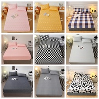 Draps de lit en polyester 100% sur mesure, doux, respirants, protège-matelas respectueux de la peau, utilisables en toutes saisons, pour la maison et la chambre à coucher