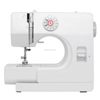 Máquina de Coser Portátil Multifuncional M-STRONG 725, Mini, Doméstica, con Función de Ojal, Automática y Eléctrica