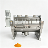 Mélangeur rapide en acier inoxydable pour poudres, équipement de mélange continu automatique pour céréales, riz, protéines de soja et farines