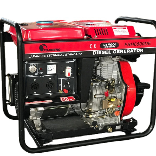 Electric Start Diesel Generator 5kw/ KAMA Type Portable Diesel Engine Generator