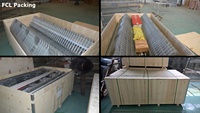 Vente en gros d'usine, cages à poulets automatiques de type commercial, cages à poulets de type batterie pliables pour l'élevage de poulets