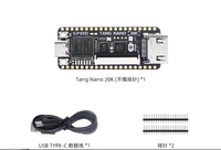 Carte de développement FPGA Sipeed Tang Nano 20K GW2AR-LV18 RISCV, console de jeux rétro Linux avec 64Mbit SDRAM et débogueur sans pilote