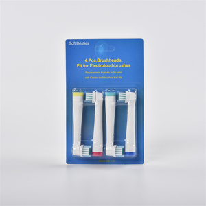 หัวเปลี่ยนสำหรับ<span class=keywords><strong>แปรงสีฟัน</strong></span><span class=keywords><strong>ไฟฟ้า</strong></span>ช่องปาก-บี4ชิ้นขนแปรงนุ่มสะอาดแปรงสีฟันหัวเล็กสำหรับฟันภูมิปัญญา - Product Image 3