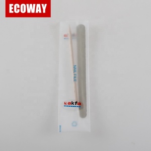 Kit Lima per Unghie in Legno Monouso Riciclabile Confezionato in Bustina per Uomo, Casa, <span class=keywords><strong>Hotel</strong></span> e Viaggi - Product Image 3