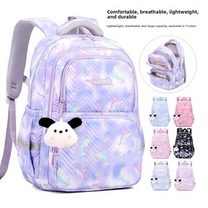 Sacs à dos scolaires unisexes grande capacité à coussin d'air, style dessin animé, pour élèves du primaire et du collège, vente directe usine transfrontalière - Product Image 2